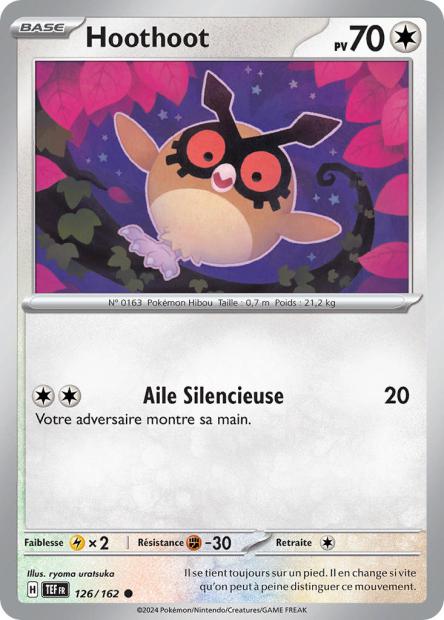 126/162 - Hoothoot - EV5 Forces Temporelles