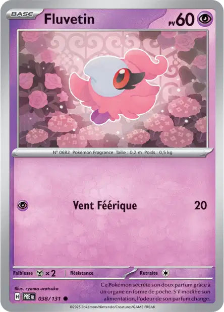 038/131 - Fluvetin - EV8.5 Évolutions Prismatiques