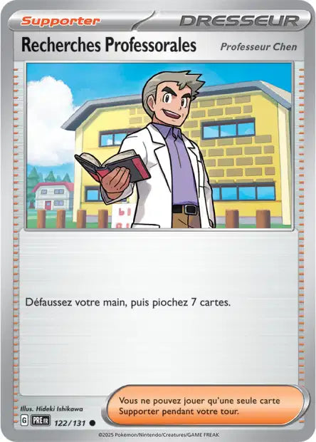 122/131 - Recherches Professorales Professeur Chen - EV8.5 Évolutions Prismatiques