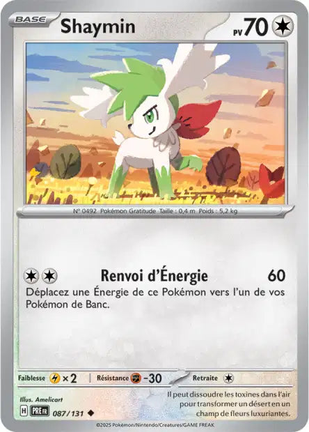 087/131 - Shaymin - EV8.5 Évolutions Prismatiques
