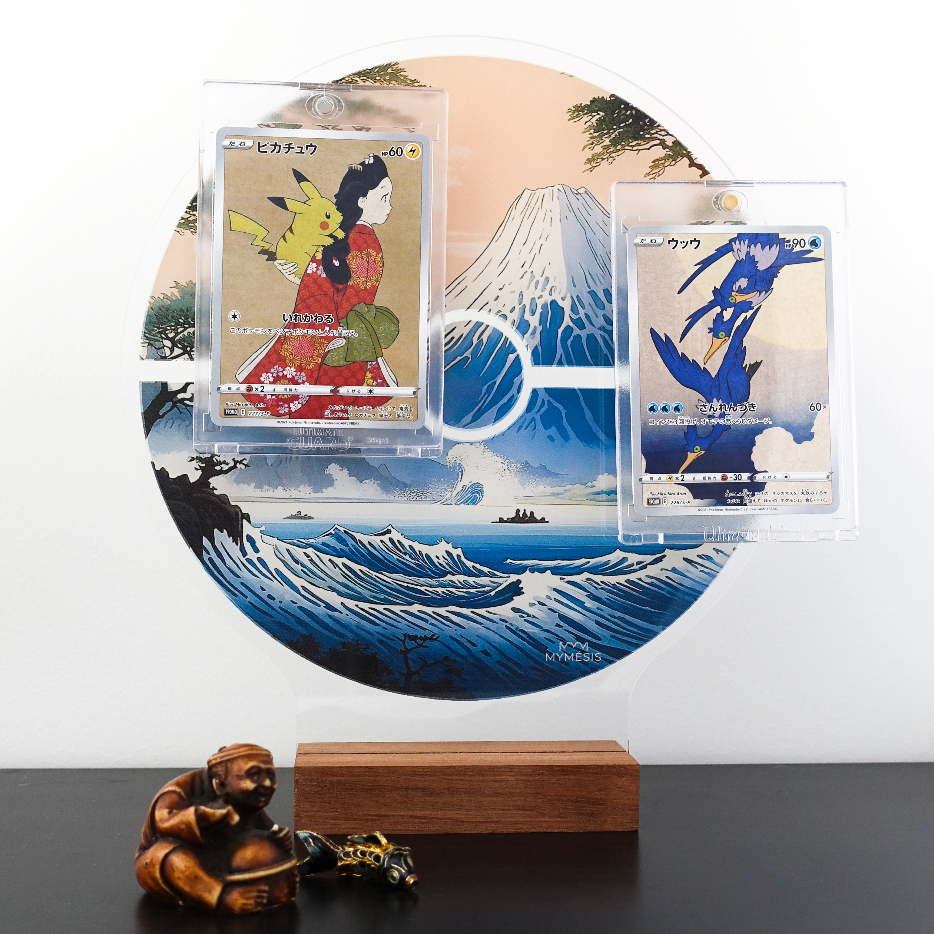 Porte carte Pokémon - Myméball : Grande montagne de Kanagawa