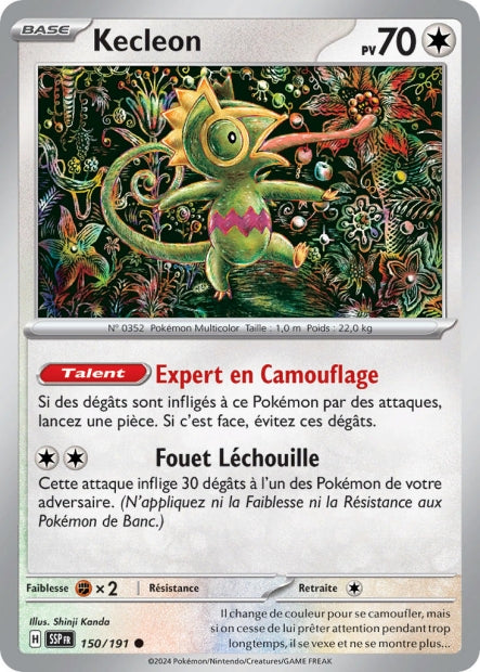 150/191 - Kecleon - EV8 Étincelles Déferlantes