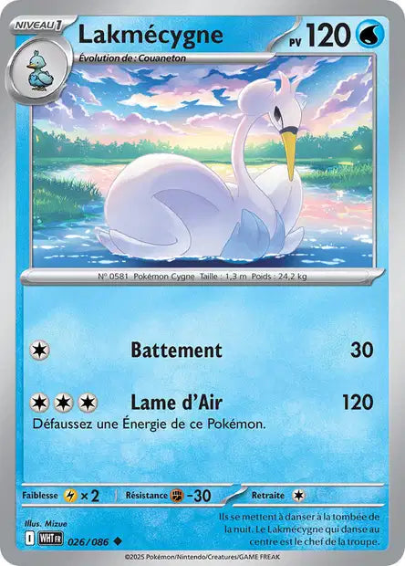 026/086 - Lakmécygne - EV10.5 Flamme Blanche