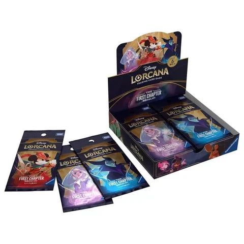 Lorcana - Display de 16 boosters - "The Beginning of the Story" THE FIRST CHAPTER - JAPONAIS