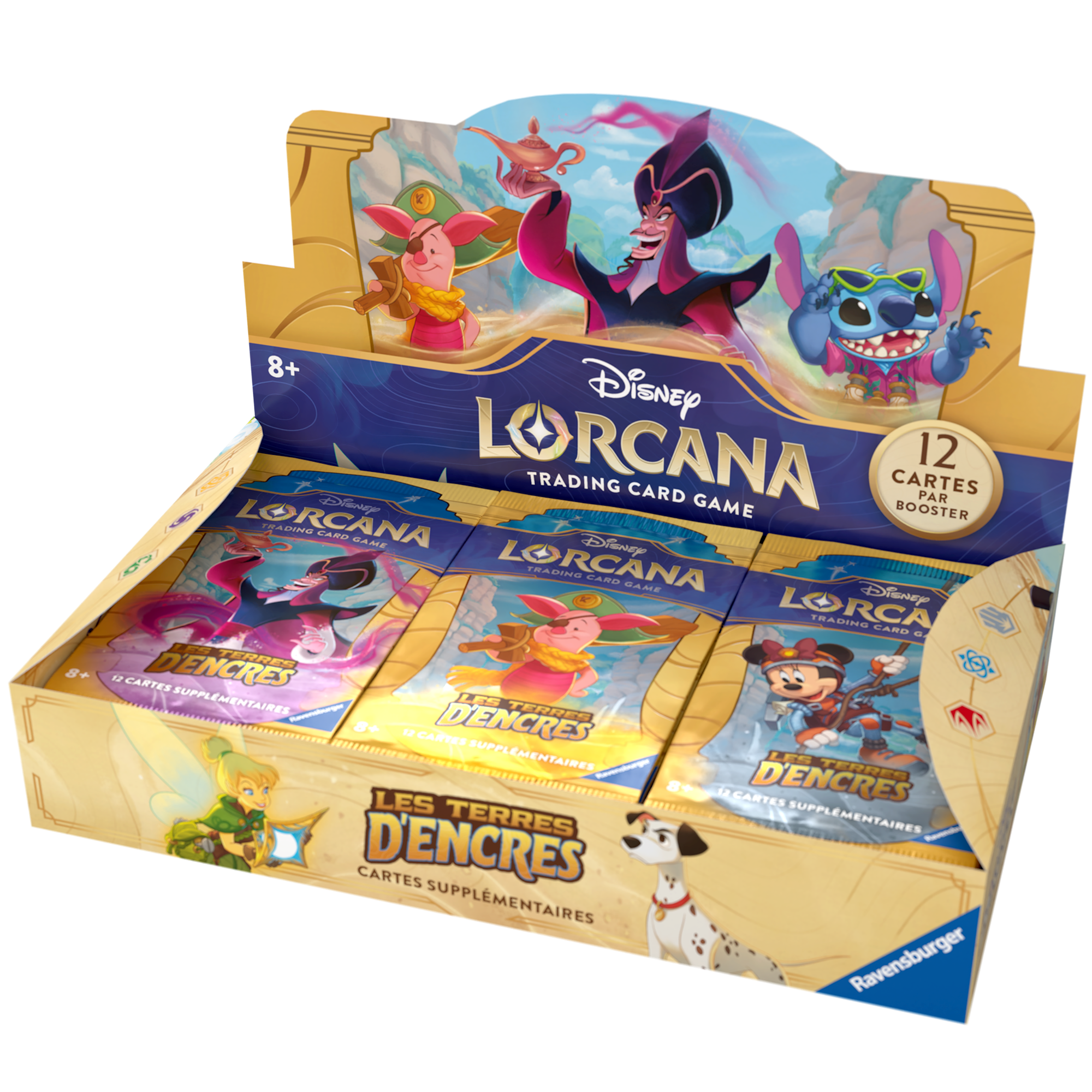 Display de 24 boosters - Disney Lorcana - Chapitre 3 - Les Terres D’Encres 🇫🇷