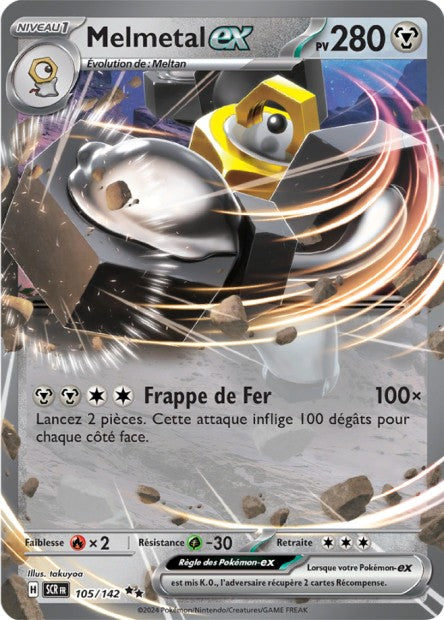 105/142 - Melmetal ex - EV7 Couronne Stellaire