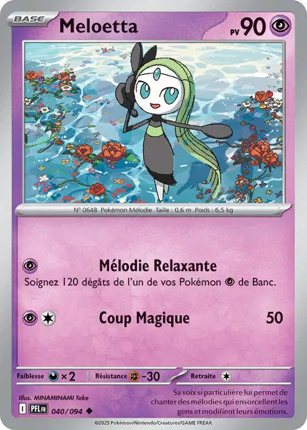 040/94 - Meloetta - ME02 Flammes Fantasmagoriques