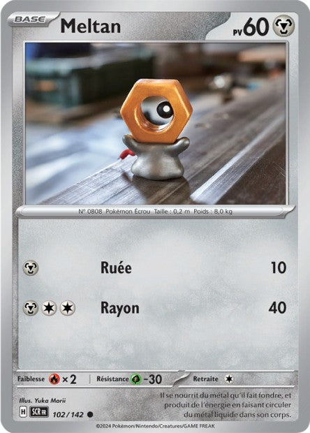 102/142 - Meltan - EV7 Couronne Stellaire