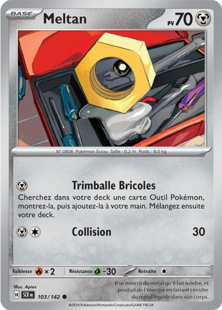 103/142 - Meltan - EV7 Couronne Stellaire