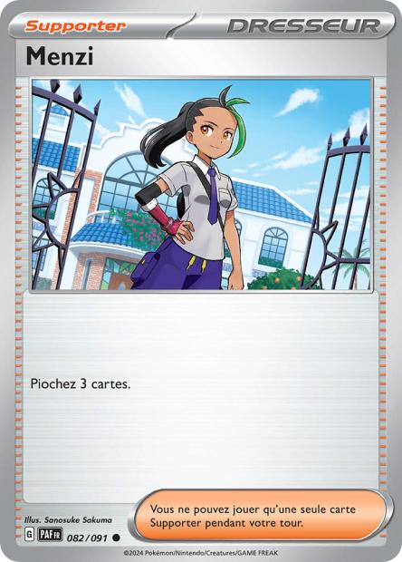 082/91 - Menzi - EV4.5 Destinées de Paldea