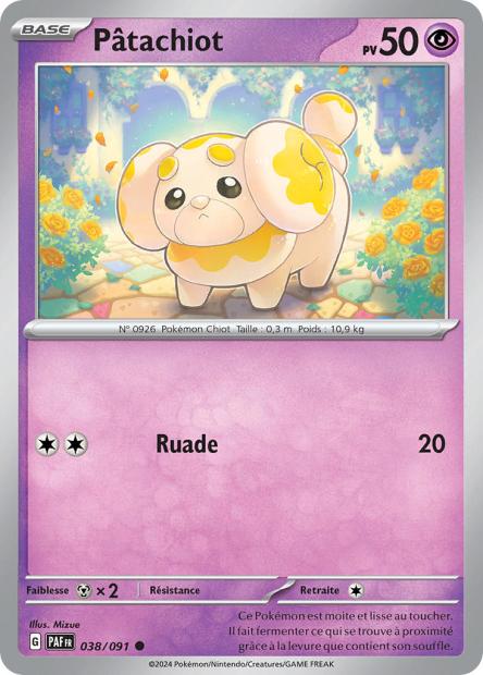 038/91 - Pâtachiot - EV4.5 Destinées de Paldea