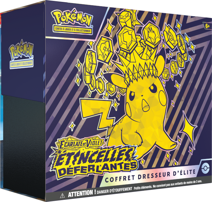 SCELLAGE ABIME ! Coffret Dresseur d'Elite / ETB - Écarlate et Violet - Etincelles Déferlantes EV08 🇫🇷
