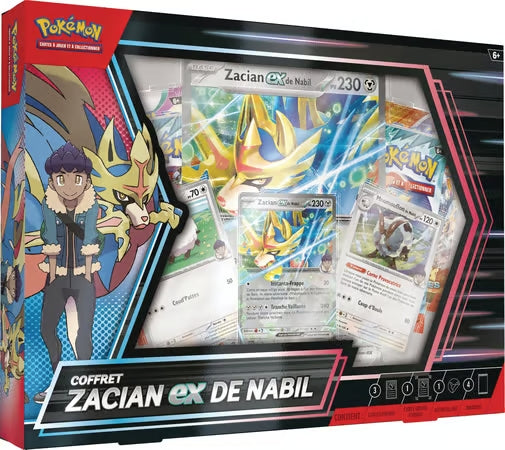 Coffret Zacian EX de Nabil - EV9 🇫🇷