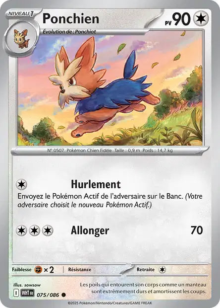 075/086 - Ponchien - EV10.5 Flamme Blanche