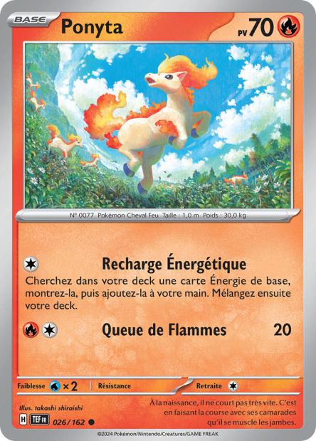026/162 - Ponyta - EV5 Forces Temporelles