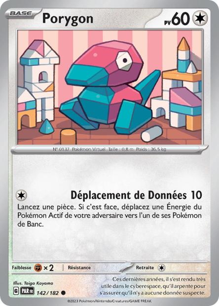 142/182 - Porygon - EV4 Faille Paradoxe