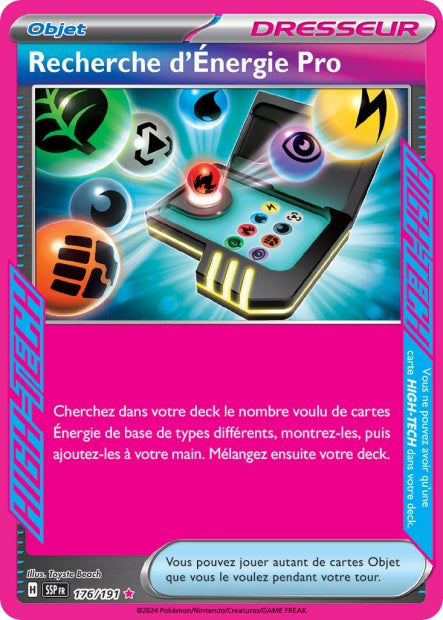 176/191 - Recherche d'Énergie Pro - EV8 Étincelles Déferlantes