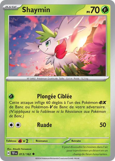 013/162 - Shaymin - EV5 Forces Temporelles