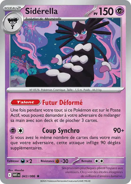 043/086 - Sidérella - EV10.5 Flamme Blanche