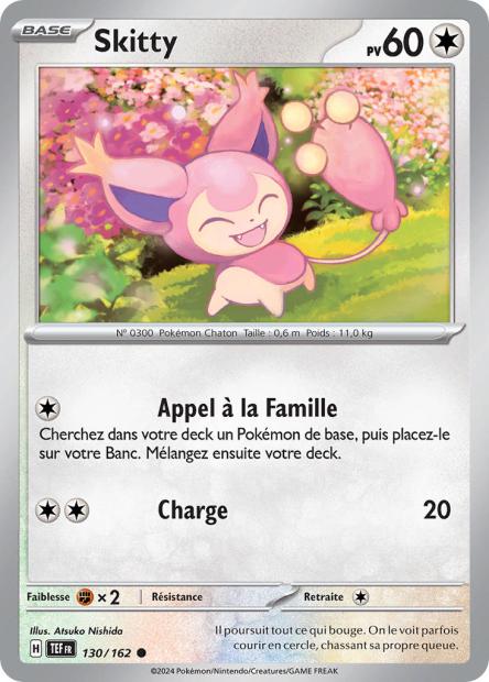 130/162 - Skitty - EV5 Forces Temporelles