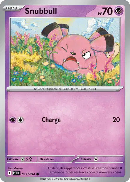 037/94 - Snubbull - ME02 Flammes Fantasmagoriques