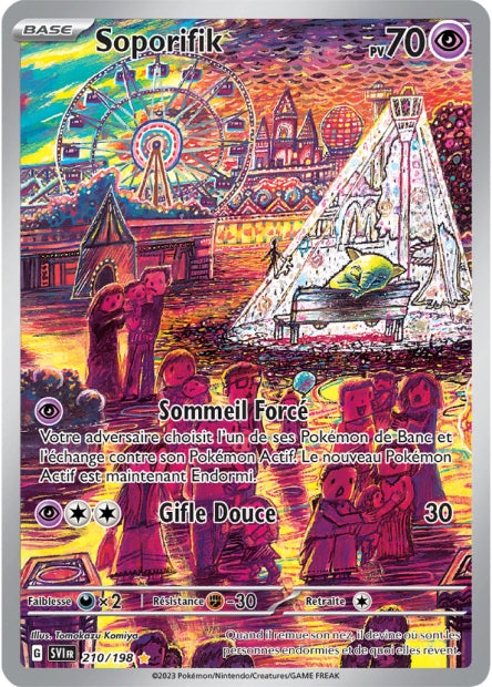 210/198 - Soporifik - EV01 Écarlate et Violet
