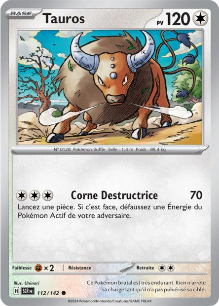 112/142 - Tauros - EV7 Couronne Stellaire