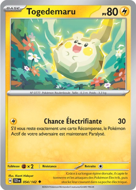 054/142 - Togedemaru - EV7 Couronne Stellaire