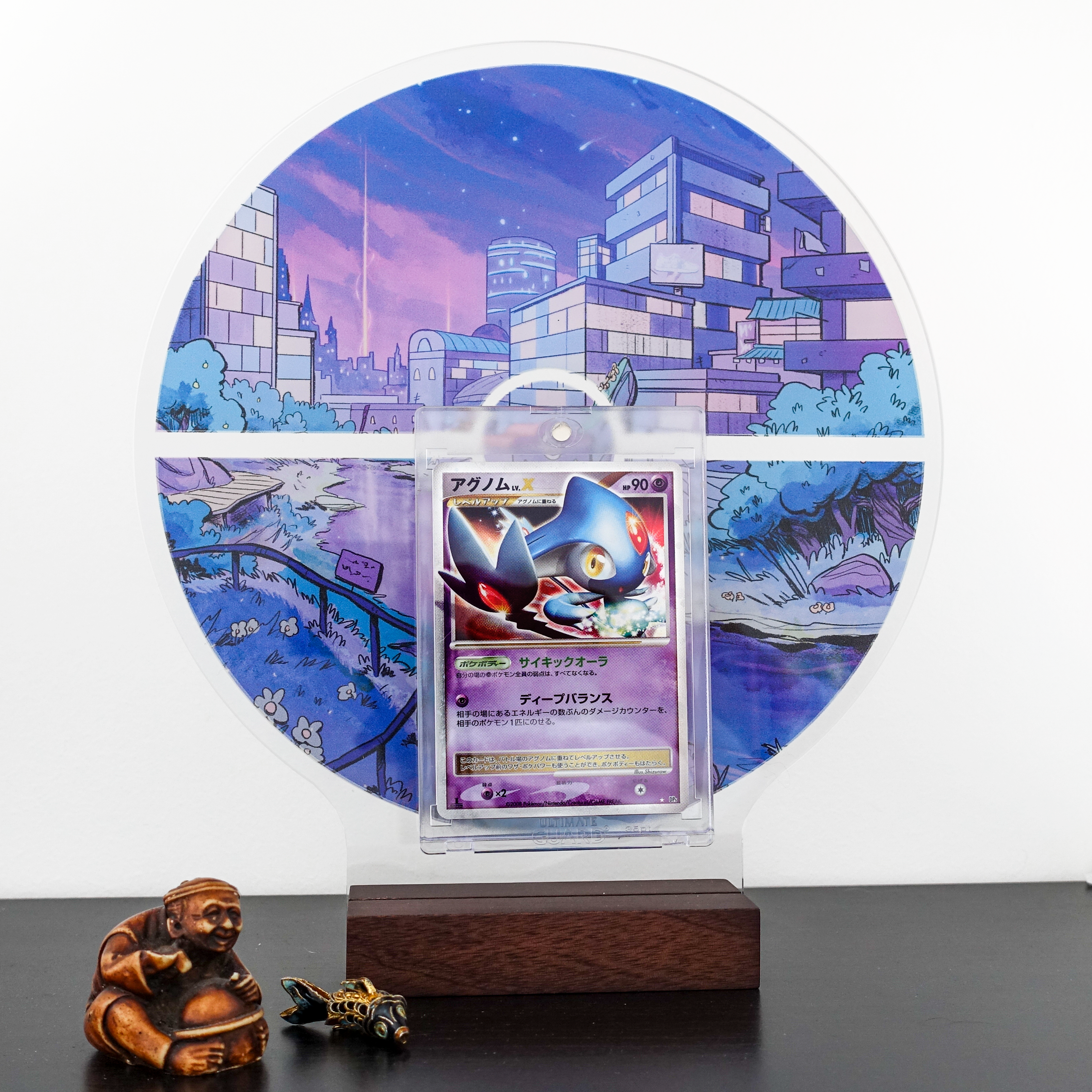 Porte carte Pokémon - Myméball : Ville nocturne