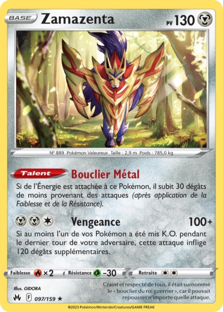 097/159 - Zamazenta - EB12.5 Zénith Suprême