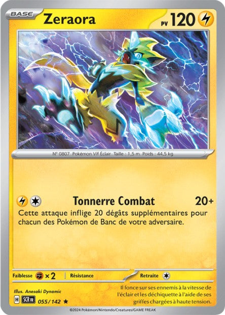 055/142 - Zeraora - EV7 Couronne Stellaire
