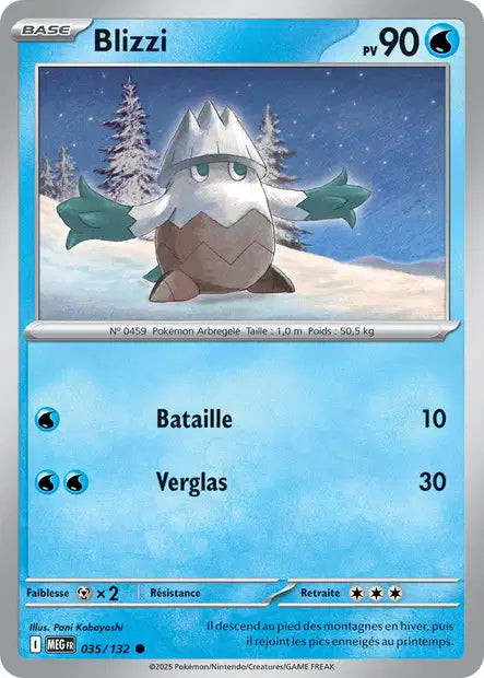 035/132 - Blizzi - ME01 Méga-Évolution