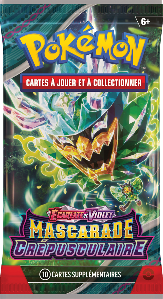 Booster en loose - EV06 Ecarlate et Violet - Mascarade Crépusculaire 🇫🇷 (illustration aléatoire)