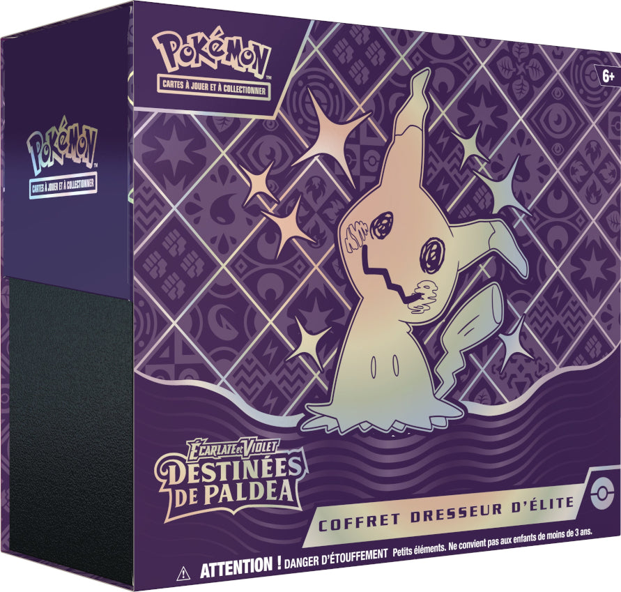 COFFRET DRESSEUR D'ELITE / ETB - Ecarlate et Violet - Destinées de Paldea EV04.5 🇫🇷