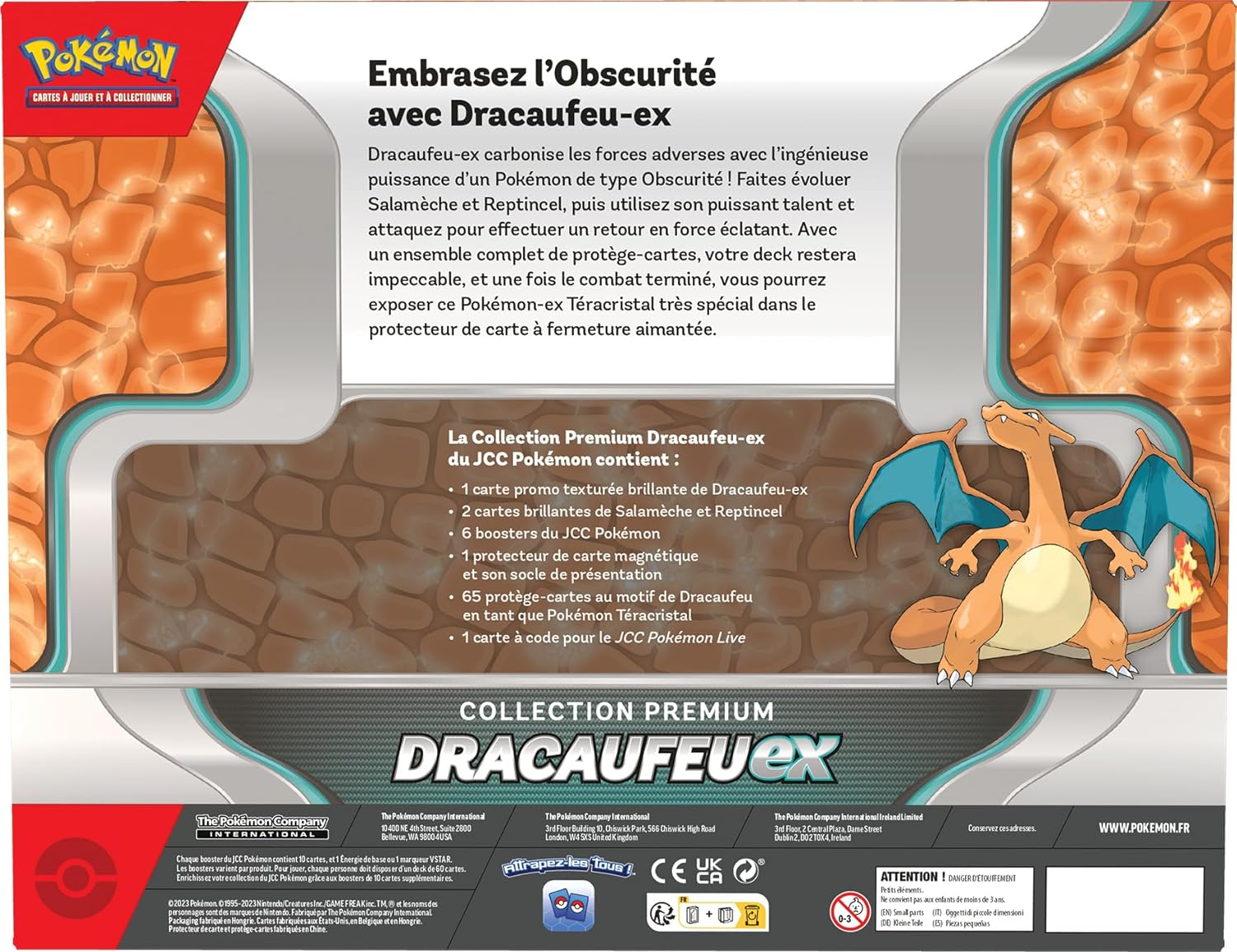 Coffret Premium Dracaufeu EX - Écarlate et Violet EV3 🇫🇷