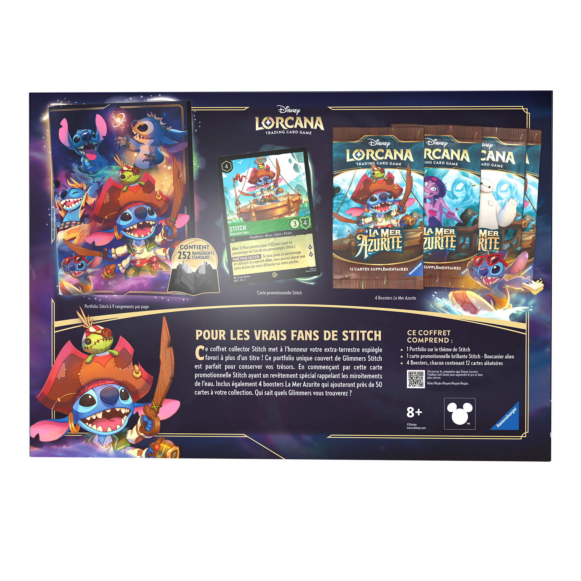 Coffret Cadeau Stitch Collector - Disney Lorcana - Chapitre 6 - La Mer Azurite 🇫🇷