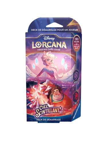Deck de démarrage Elsa & Ralph - Disney Lorcana - Chapitre 5 - Ciel Scintillant 🇫🇷