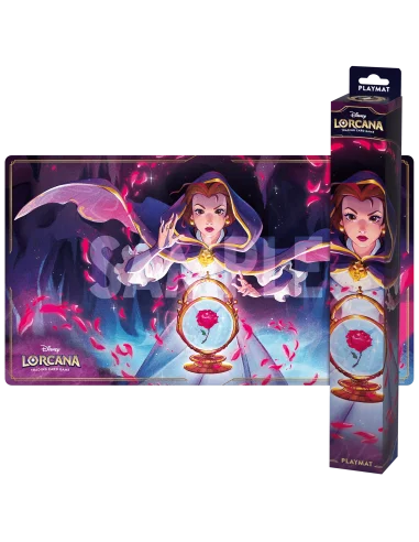 Tapis de Jeu - illustré - Belle - Disney Lorcana - Chapitre 5 - Ciel Scintillant 🇫🇷