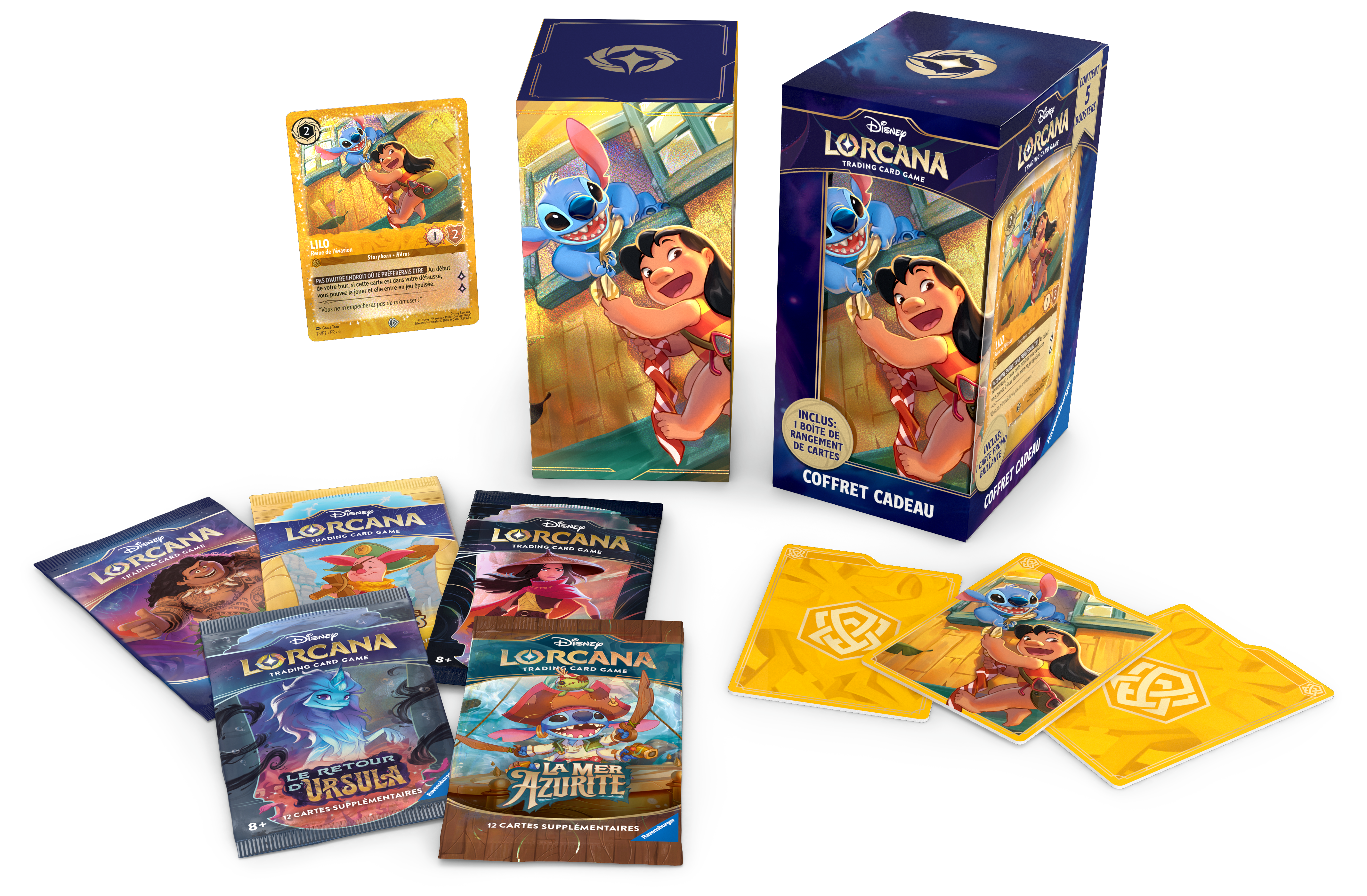 Coffret cadeau Lilo & Stitch - Disney Lorcana - Chapitre 7 - L'Île d'Archazia 🇫🇷