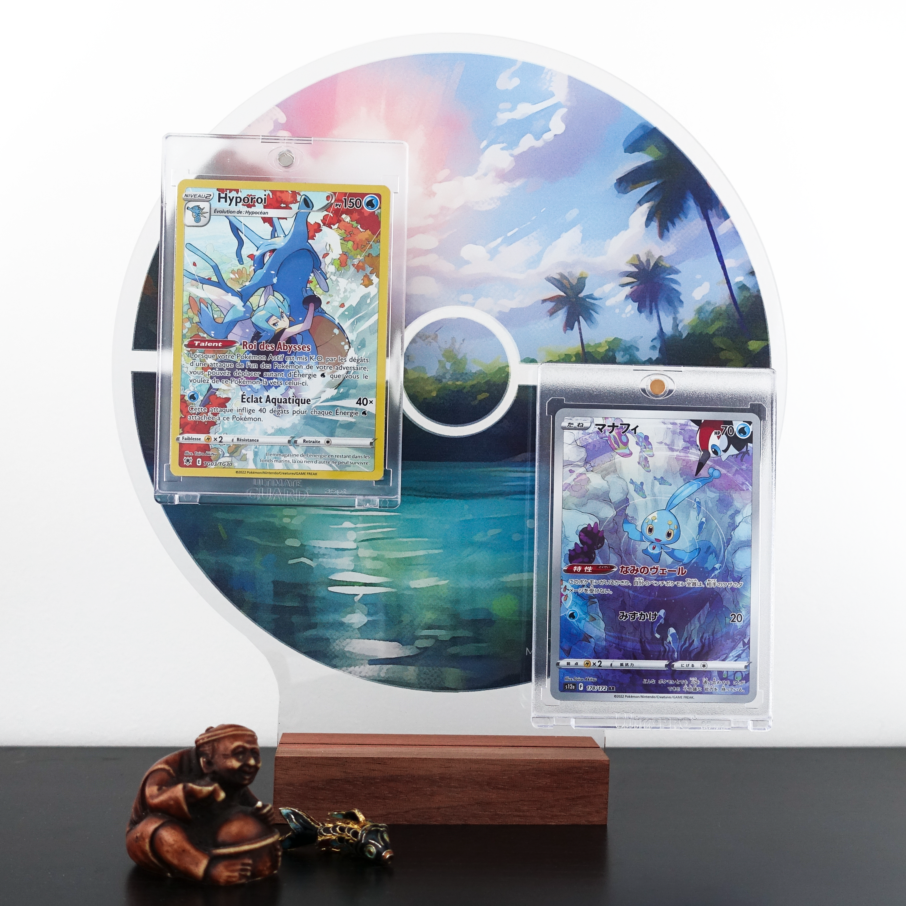 Porte carte Pokémon - Myméball : Paradis aquatique
