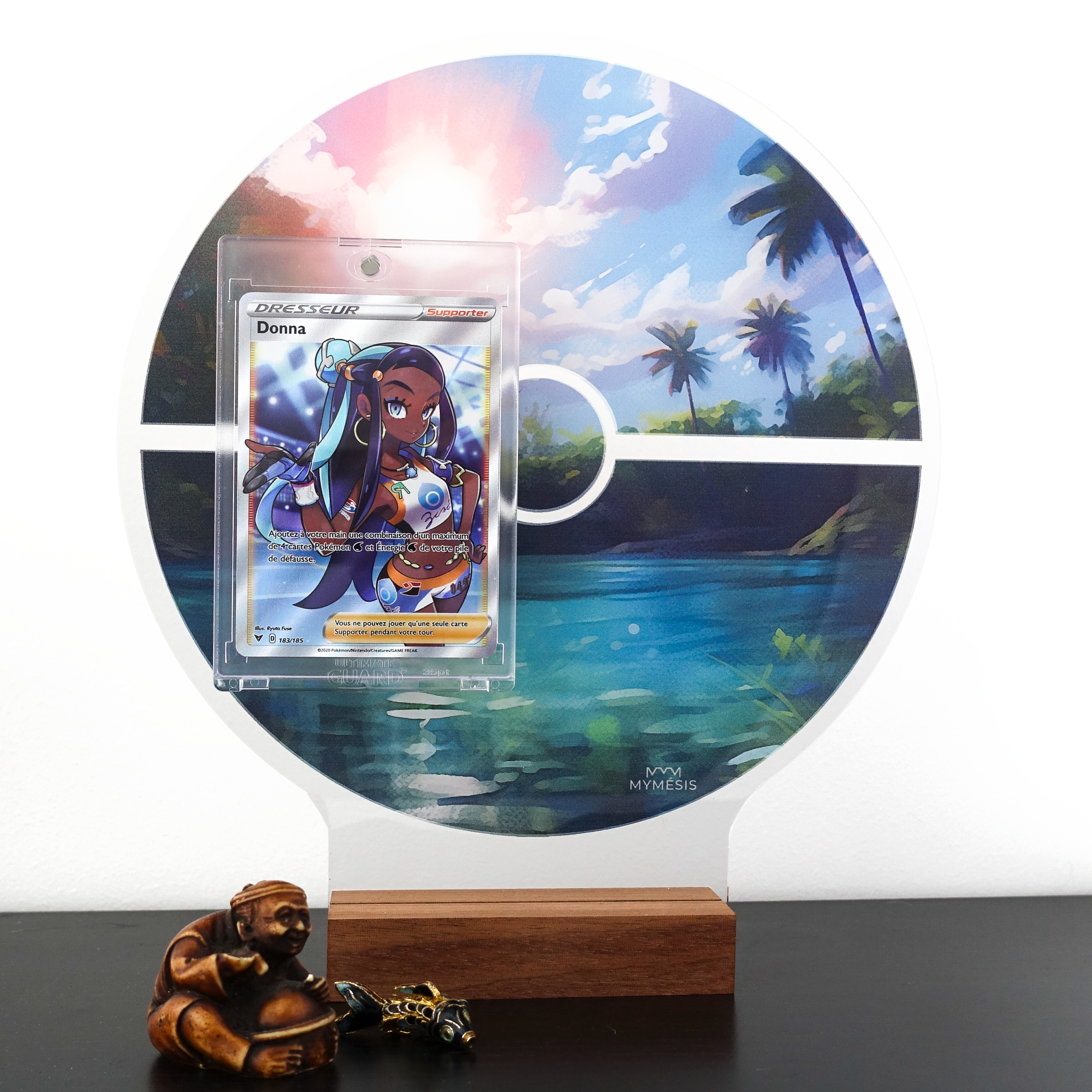 Porte carte Pokémon - Myméball : Paradis aquatique