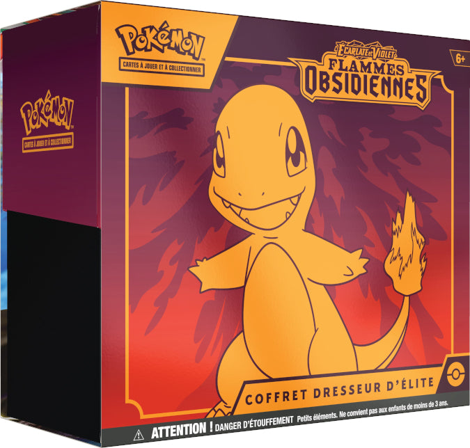 COFFRET DRESSEUR D'ELITE / ETB - EV03 Ecarlate et Violet - Flammes Obsidiennes 🇫🇷
