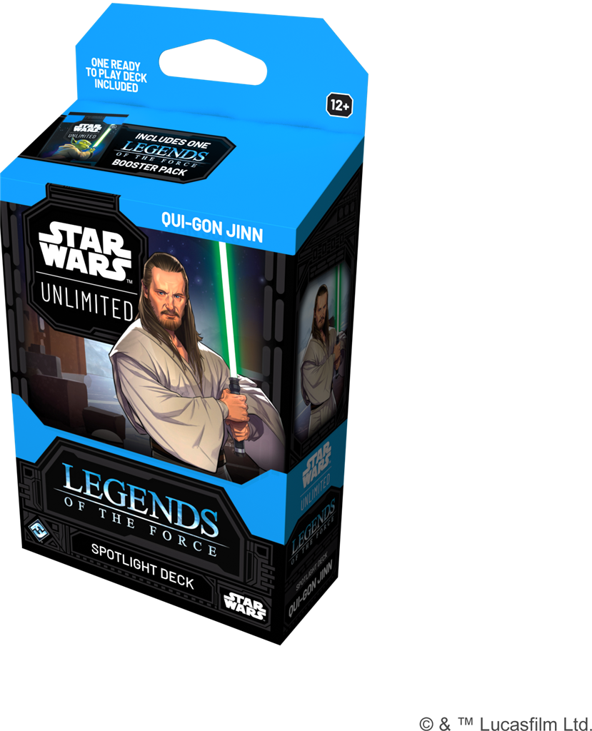 Deck de Démarrage - Star Wars Unlimited - Légendes de la Force - Qui-Gon Jinn 🇫🇷