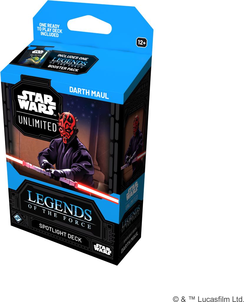 Deck de Démarrage - Star Wars Unlimited - Légendes de la Force - Darth Maul 🇫🇷