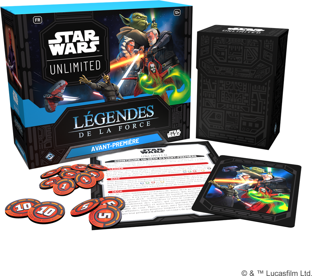 Pack d'Avant Première - Star Wars Unlimited - Légendes de la Force 🇫🇷