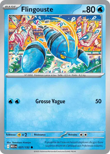 037/132 - Flingouste - ME01 Méga-Évolution