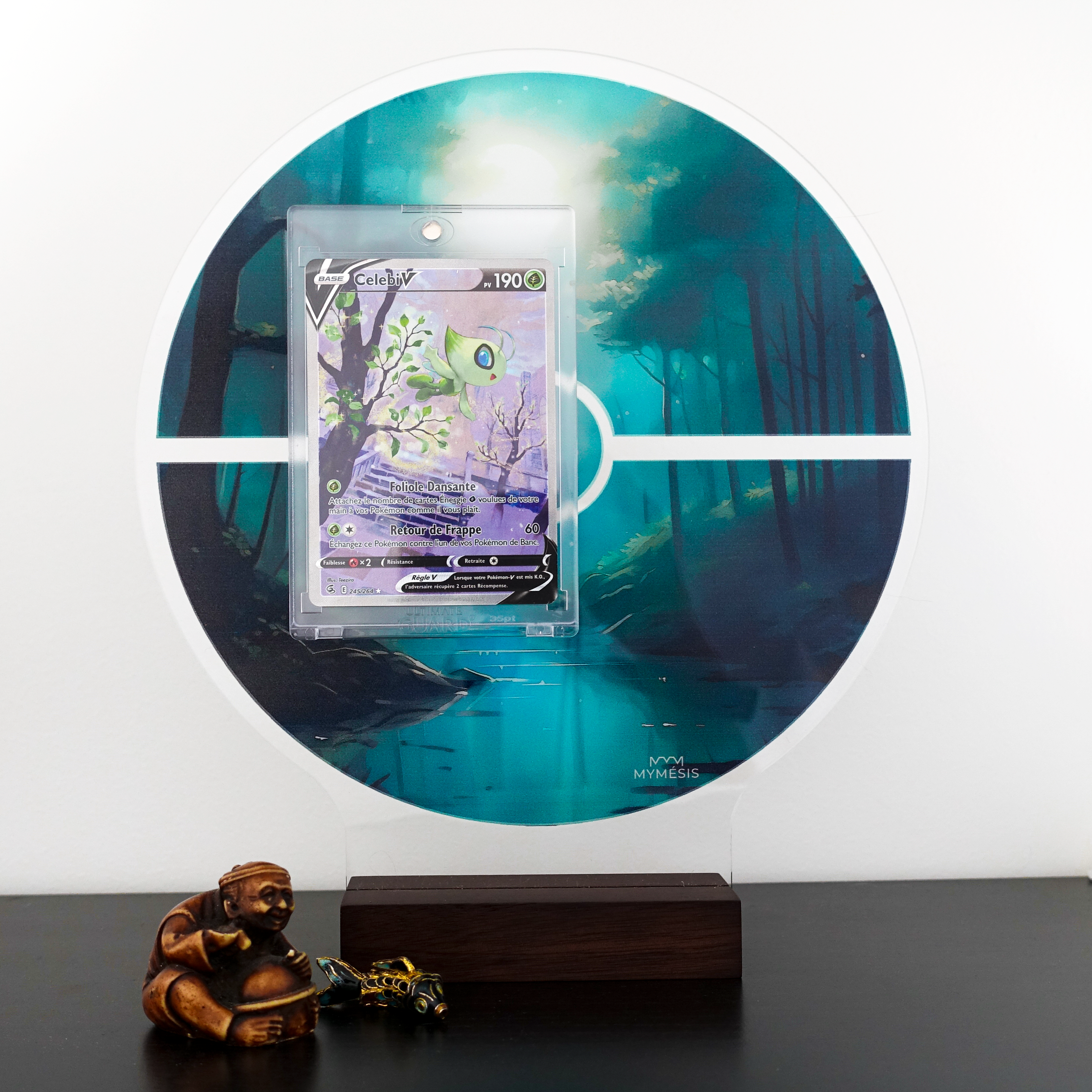 Porte carte Pokémon - Myméball : Forêt mystique
