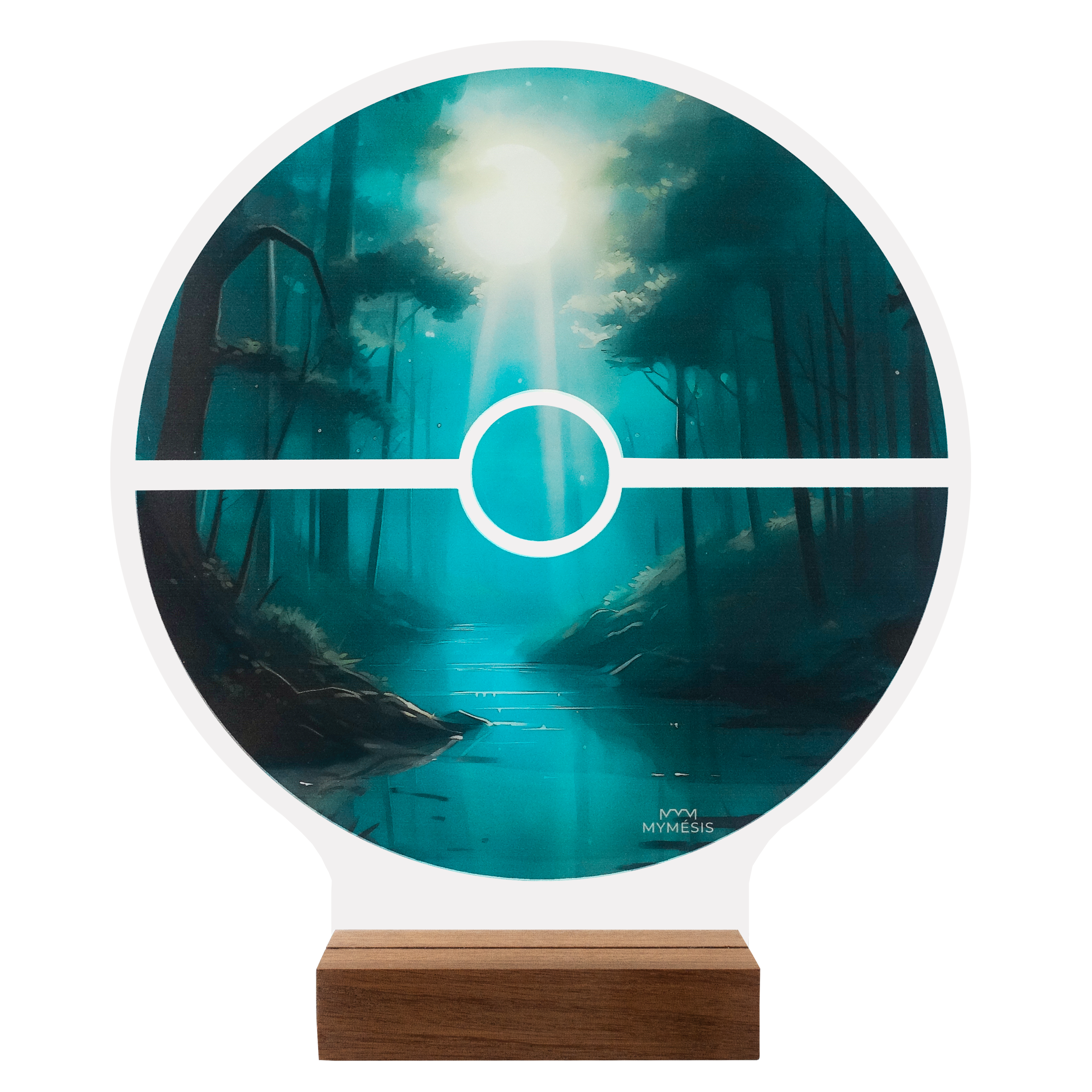 Porte carte Pokémon - Myméball : Forêt mystique