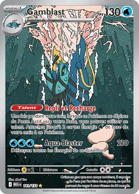 141/132 - Gamblast - ME01 Méga-Évolution
