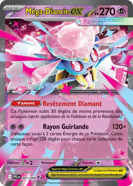 041/94 - Méga-Diancie ex - ME02 Flammes Fantasmagorique